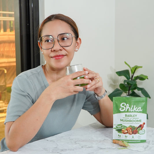 🌿 SHIKA BARLEY & MUSHROOMS